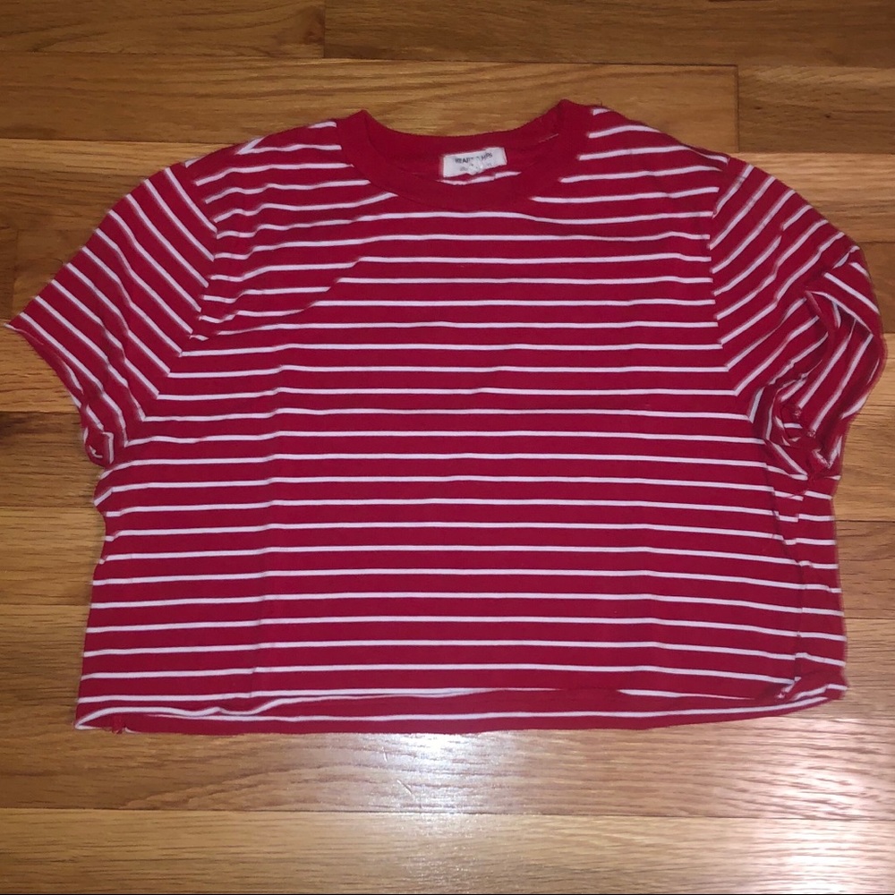 Heart and Hips Striped Shirt